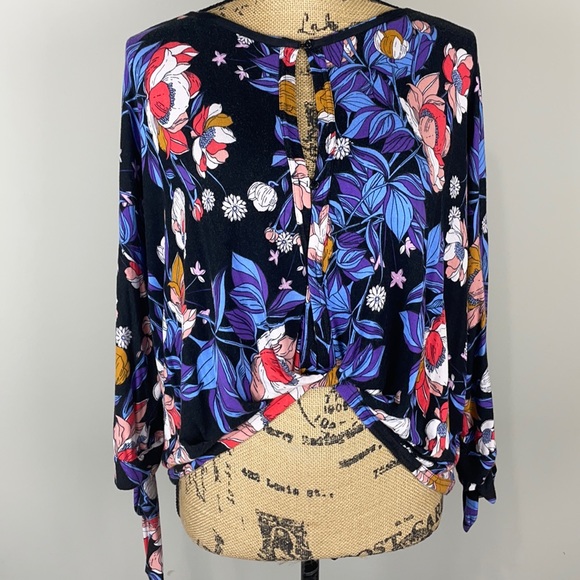 Free People 'Keepin' On' Floral Top xs - Picture 9 of 12